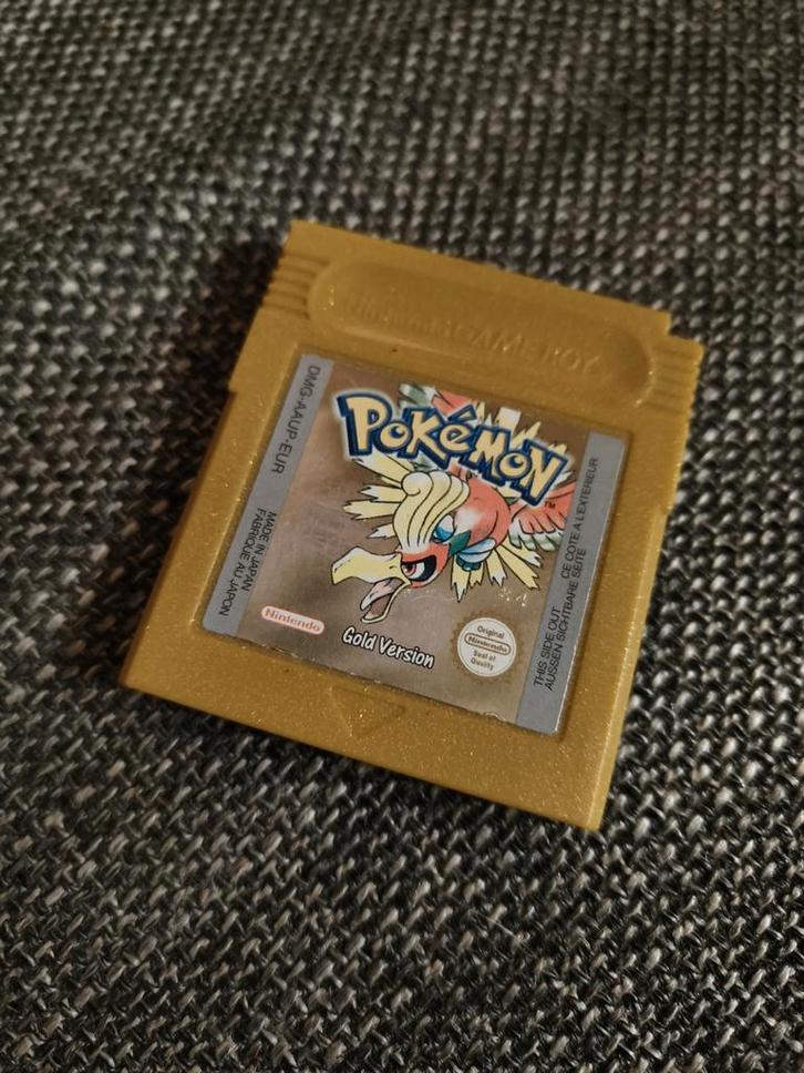 Pokémon Gold - GBC - Nieuwe batterij! - EUR, Spelcomputers en Games, Games | Nintendo Game Boy, Gebruikt, Role Playing Game (Rpg)