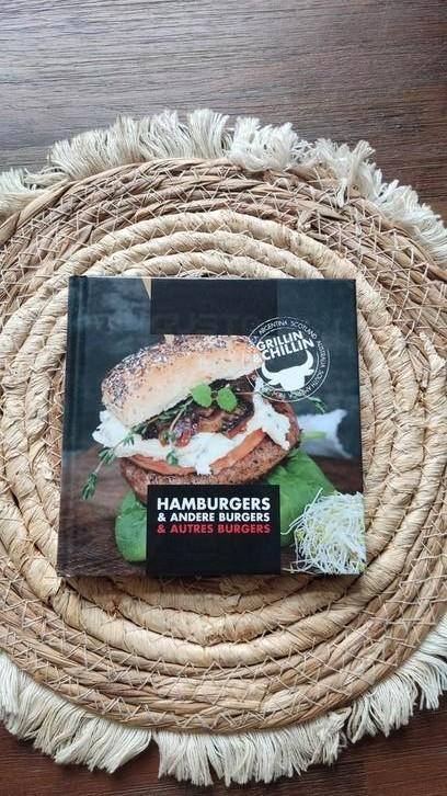 Hamburgers & Andere Burgers Kookboek, Boeken, Kookboeken, Gelezen, Hoofdgerechten, Overige gebieden, Vegetarisch, Ophalen of Verzenden