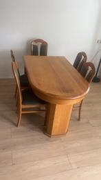 Eettafel plus salon tafel, Huis en Inrichting, Ophalen, Vijf personen of meer, Rechthoekig, 50 tot 100 cm