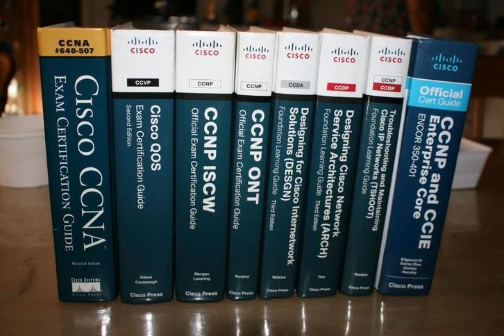 8 Cisco Press studieboeken periode 2000 - 2019, Boeken, Studieboeken en Cursussen, Gelezen, WO, Beta, Ophalen of Verzenden