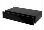 Wandplank met lade 48cmbr en 25 diep zwart, Ophalen of Verzenden, Nieuw