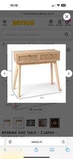 Xenos webbing sidetable, Ophalen, 100 tot 150 cm, Zo goed als nieuw, 25 tot 50 cm