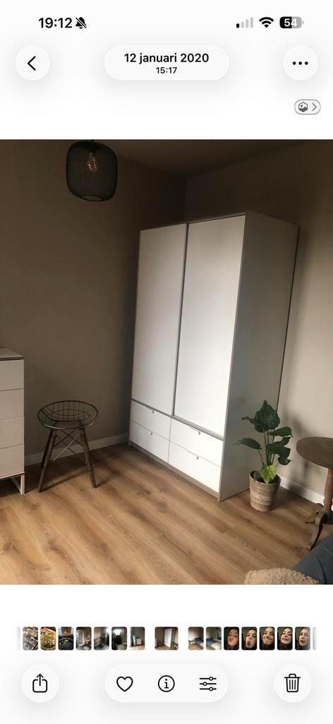 Delft: Ikea trysil kledingkast, Huis en Inrichting, Kasten | Kledingkasten, Gebruikt, 200 cm of meer, 100 tot 150 cm, 50 tot 75 cm