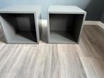 2x Ikea Eket Vakkenkast Grijs (groter), Ophalen, Zo goed als nieuw