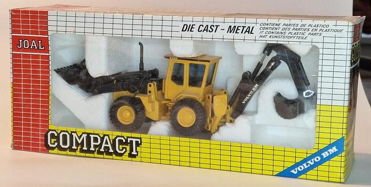 JOAL Volvo BM Graaflaadmachine – Die-Cast Metaal Model, Hobby en Vrije tijd, Modelauto's | 1:50, Nieuw, Bus of Vrachtwagen, Overige merken