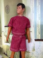 Heren shortama, zomerpyjama voor Barbie Ken (excl. pop), Ophalen of Verzenden, Zo goed als nieuw, Kleertjes