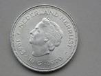 Zilveren 10 gulden., Postzegels en Munten, Munten | Nederland, Koningin Juliana, Zilver, Ophalen of Verzenden, Losse munt