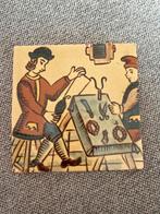 Ambachtelijke tegel met afbeelding, Ophalen of Verzenden