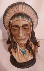 Indianen Beeld - 23 cm Hoog, Ophalen of Verzenden