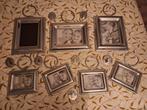 3x grote fotolijsten Riviera Maison Cordoba zilver met haken, Minder dan 50 cm, Metaal of Aluminium, Ophalen of Verzenden, Zo goed als nieuw