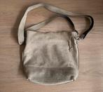 X Works Bo Bag - Grijze leren schoudertas, Sieraden, Tassen en Uiterlijk, Tassen | Damestassen, Ophalen of Verzenden, Gebruikt