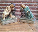 Antieke beelden Jezus en Janneke, Ophalen of Verzenden