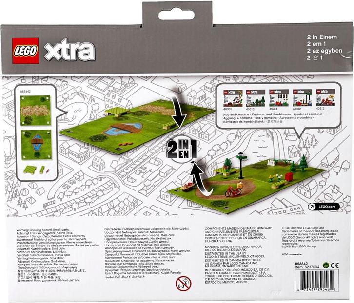 853842 - Xtra: Park Playmat, Kinderen en Baby's, Speelgoed | Duplo en Lego, Nieuw, Lego, Complete set, Ophalen of Verzenden