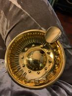 Tastevin goud goudkleurig wijnproefschaal- Frankrijk, Ophalen of Verzenden