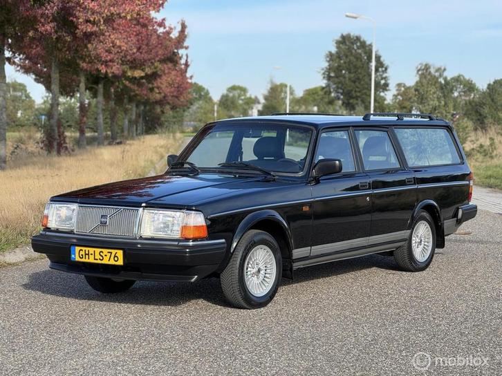 Volvo 240 2.3i GLE 1993, Auto's, Oldtimers, Te koop, Centrale vergrendeling, Dakrails, Elektrische ramen, Lichtmetalen velgen