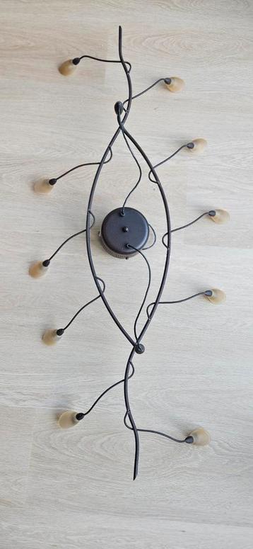 Design Hanglamp met 10 Lichtpunten 110 cm lang beschikbaar voor biedingen