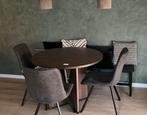 Ronde eettafel - nieuw in doos, Ophalen, Nieuw, 4 tot 6 stoelen