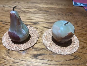 Fruit appel en peer marmer beschikbaar voor biedingen