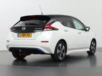 Nissan LEAF N-Connecta 40 kWh | Trekhaak| Navigatie | Parkee, Stof, Gebruikt, Zwart, 150 pk