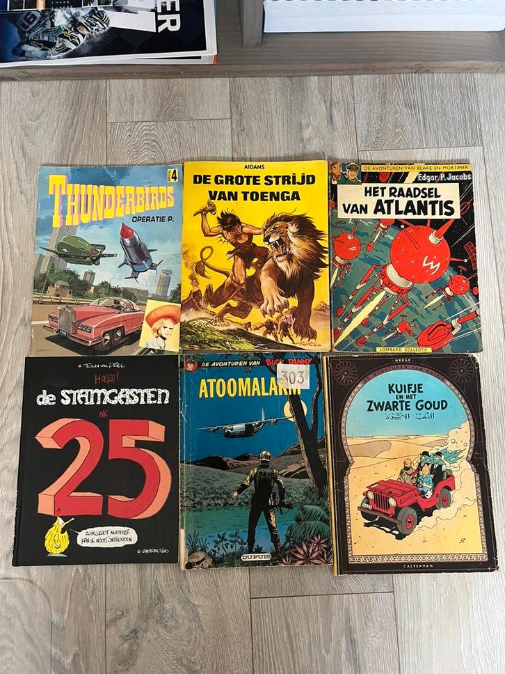 Diverse stripboeken - 6 stuks, Boeken, Stripboeken, Gelezen, Meerdere stripboeken, Ophalen