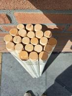 22 houten spijlen, Doe-het-zelf en Verbouw, Hout en Planken, Minder dan 25 mm, Overige typen, Ophalen of Verzenden, Zo goed als nieuw