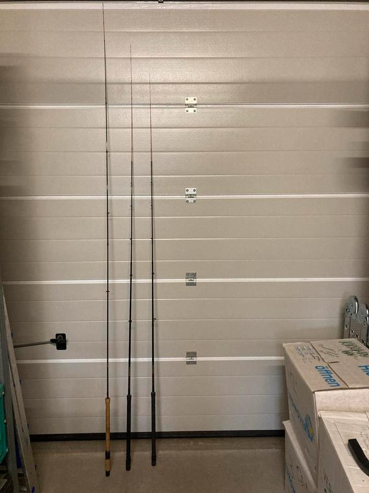 3 Silstar feederhengels - Per stuk of alle 3!, Watersport en Boten, Hengelsport | Karpervissen, Gebruikt, Werphengel, Ophalen