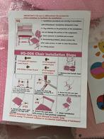 Roze Bureau met Bureaustoel voor Meisje, Ophalen of Verzenden, Gebruikt, Tafel(s) en Stoel(en)