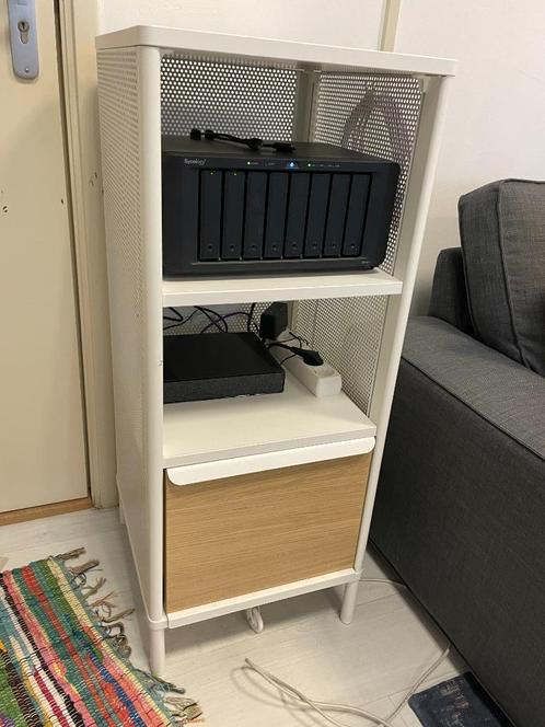 BEKANT - Opbergmeubel op wielen, Huis en Inrichting, Kasten | Stellingkasten, Zo goed als nieuw, Ophalen