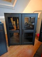 Ikea Kast met glazen deuren, Huis en Inrichting, Kasten | Vitrinekasten, Ophalen, Met deur(en), 50 tot 100 cm, Zo goed als nieuw