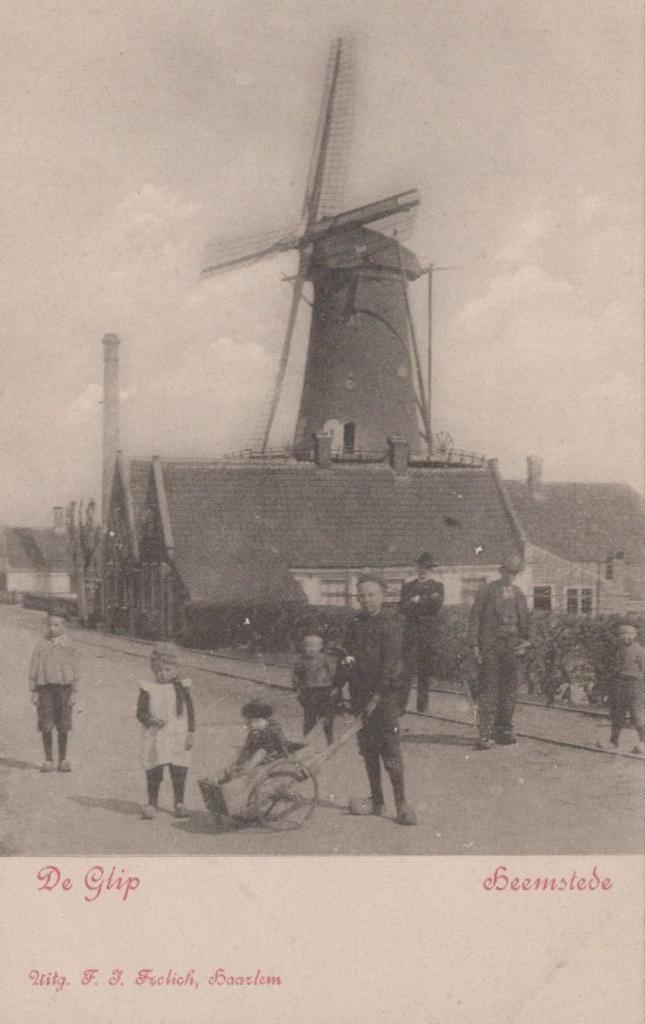 HEEMSTEDE - CA 1900 - Molen, Verzamelen, Ansichtkaarten | Nederland, Ongelopen, Noord-Holland, Voor 1920, Verzenden