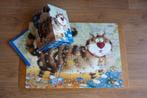 Heye Marino Degano '' CAT'S LIFE '' + poster 1000 stukjes., Ophalen of Verzenden, 500 t/m 1500 stukjes, Gebruikt, Legpuzzel