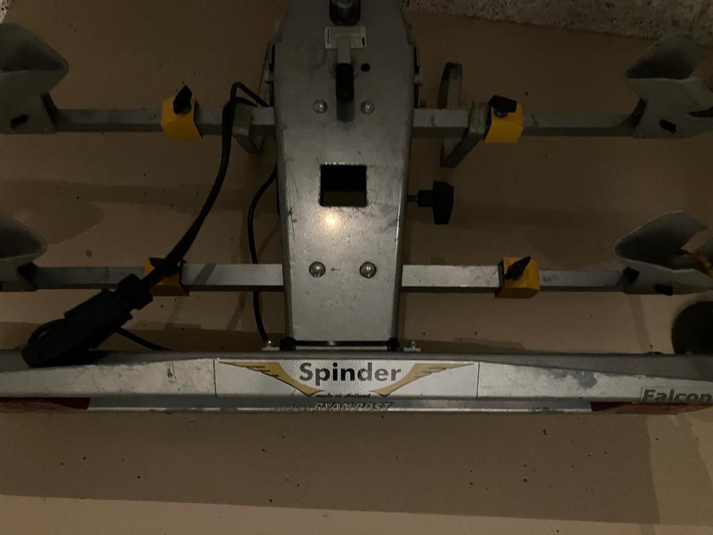 SPINDER Fietsenrek voor 2 Fietsen, Auto diversen, Fietsendragers, Ophalen, 2 fietsen, Gebruikt, Trekhaakdrager
