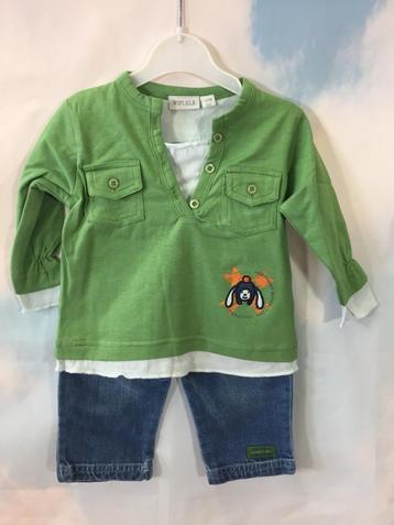 Nieuw Wiplala 2 delige set groen 92 (4B44) beschikbaar voor biedingen