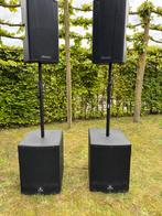 Actieve speakerset te koop, Gebruikt, Subwoofer, 120 watt of meer, Ophalen