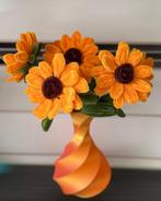 Vaas met kunstbloemen, Ophalen of Verzenden, Zo goed als nieuw