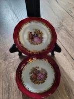 Porseleinen Schaaltjes – Goudeville Limoges Frankrijk, Ophalen of Verzenden, Zo goed als nieuw