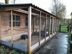 Kippen ren buiten ren 8x2x2 m nachthok 6x2x2 m, Dieren en Toebehoren, Ophalen of Verzenden, Kippenhok of Kippenren