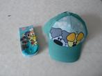 Woezel & Pip Cap – groene Pet - Mt 52 cm+ gratis sokken 19-2, Jongetje of Meisje, Nieuw, Ophalen of Verzenden, Woezel en pip