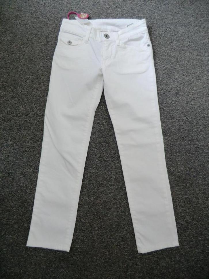 NOLITA pocket witte spijkerbroek 128 *~~nieuw~~*, Kinderen en Baby's, Kinderkleding | Maat 128, Nieuw, Meisje, Broek, Verzenden