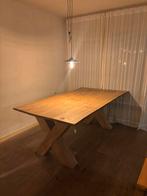 Houten eettafel, Huis en Inrichting, Tafels | Eettafels, Ophalen of Verzenden, Rechthoekig, 200 cm of meer, 50 tot 100 cm