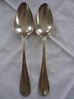 2 Antieke mooie Zilveren Lepels 1873 en 1878 Hollands Zilver, Antiek en Kunst, Ophalen of Verzenden, Zilver