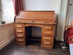 Antiek eiken bureau met rolluik, Antiek en Kunst, Ophalen
