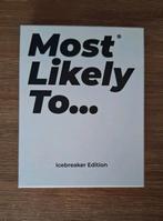 Most Likely To... - Icebreaker Edition - partygame, Hobby en Vrije tijd, Gezelschapsspellen | Kaartspellen, Vijf spelers of meer