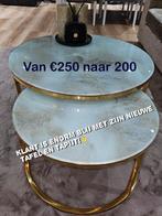 Eric Kuster Stijl Salontafel Doblo, Huis en Inrichting, Tafels | Salontafels, Minder dan 50 cm, Nieuw, Rond, Metaal