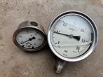 Vloeistof gedempte manometers 2 x, Ophalen of Verzenden, Gebruikt