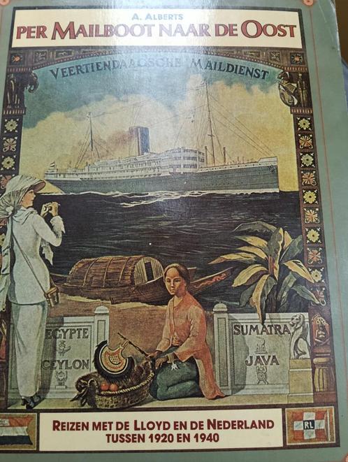 1979 Per mailboot naar de Oost. A  Alberts igstaat, Verzamelen, Scheepvaart, Gebruikt, Boek of Tijdschrift, Motorboot, Ophalen of Verzenden