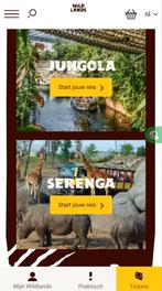 WILDLANDS Adventure Zoo Emmen, Tickets en Kaartjes, Recreatie | Dierentuinen, Eén persoon, Ticket of Toegangskaart