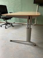 Bureaus 190 x 100 in hoogte af te stellen 3 stuks, Huis en Inrichting, Bureaus, Ophalen, Zo goed als nieuw