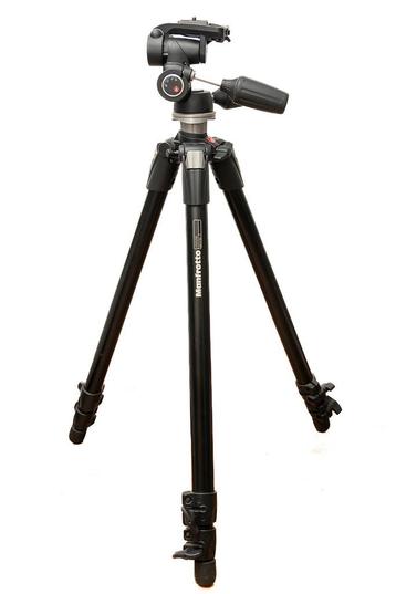 Manfrotto 055XDB statief + 804RC2 3-weg kop beschikbaar voor biedingen