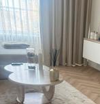 Unieke Travertin Salontafel ( natuursteen), Huis en Inrichting, Ophalen, Overige materialen, 100 tot 150 cm, Rond